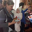 Поздравление детей-инвалидов из МРО МГО ВОИ Чертаново Северное с праздником Пасхи