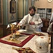 Крещение Господне в храме Положения Ризы Господней на Донской