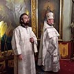 Навечерие Рождества Христова в храме Положения Ризы Господней состоялось торжественное богослужение