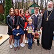 Пасхальное поздравление многодетных семей в храме Живоначальной Троицы в Чертанове