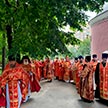 Престольный праздник в храме Положения Ризы Господней на Донской