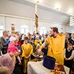 Молебен перед новым учебным годом и Детский праздник