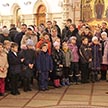 Божественная Литургия в субботу по Рождестве Христовом в храме-памятнике Живоначальной Троицы (1000-летия Крещения Руси) в Орехове-Борисове