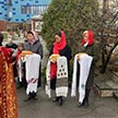 Литургия и Крестный ход в понедельник Светлой седмицы в храме Ризоположения на Донской