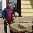 Приходской субботник 13 августа 2022 года в храме Живоначальной Троицы в Чертаново