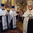 Всенощное бдение в канун праздника Вознесения Господня.