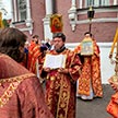 Престольный праздник в храме Положения Ризы Господней на Донской