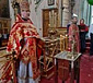 Божественная Литургия в храме Ризоположения на Донской