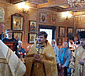 Престольный праздник в храме свят. Митрофана Воронежского