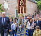 В Болгарии верующие молитвенно встречают ковчег с частицами Ризы и Покрова Богоматери