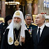 Президент России Владимир Путин посетил Кронштадтский Морской собор