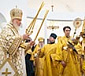 Предстоятель Русской Церкви совершил освящение храма Живоначальной Троицы в Чертанове