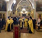 Молебное пение на новолетие с выносом иконы с частицей Ризы Господней
