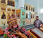 Освящение новых семисвечников в храме святителя Николая Мирликийского в Бирюлеве