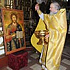 Освящение иконы для иконостаса нового храма