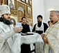 Епископ Фома совершил Божественную литургию в храме Сретения Господня в Бирюлёве г. Москвы