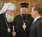 Состоялась встреча председателя Правительства России Дмитрия Медведева с Патриархом Болгарским Неофитом