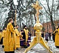 Освящение накупольного креста