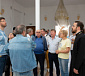 Объезд строящихся храмов Донского благочиния