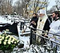 Митрополит Каширский Феогност совершил Божественную Литургию в храме Сошествия Святого Духа на Даниловском кладбище