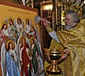 Освящение иконы для нового храма в Бирюлеве