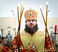  Епископ Фома совершил первую Литургию в строящемся храме