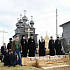 Святейший Патриарх Кирилл осмотрел деревянные храмы в деревнях Ворзогоры и Подпорожье Архангельской области