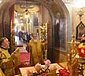 Божественная Литургия в храме Ризоположения Господня на Донской улице