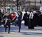 В День защитника Отечества Святейший Патриарх Кирилл возложил венок к могиле Неизвестного солдата у Кремлевской стены