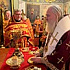Митрополит Каширский Феогност, совершил Божественную литургию в храме Ризоположения на Донской 