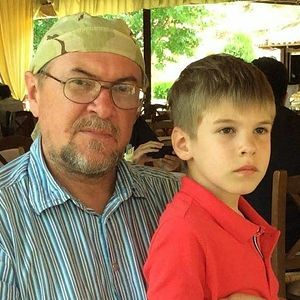 Владимир Щербинин с сыном