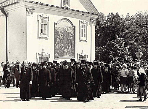 Почаевская братия. 1970-е гг.