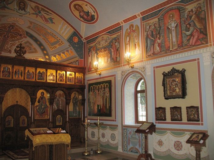 Храм Семи священномучеников Херсонесских. Внутреннее убранство