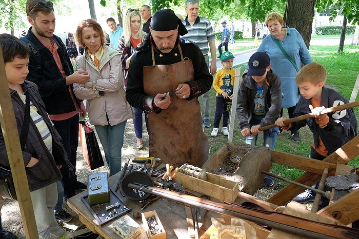 «Времени и Эпохи»` 2017. Наполеоника на Страстном бульваре. Фото: А. Горяинов / Православие.Ru