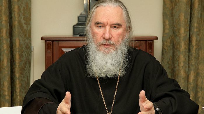 Глава Издательского совета Русской Православной Церкви, член Высшего Церковного совета митрополит Калужский и Боровский Климент (Капалин). Фото: Телеканал "Царьград"