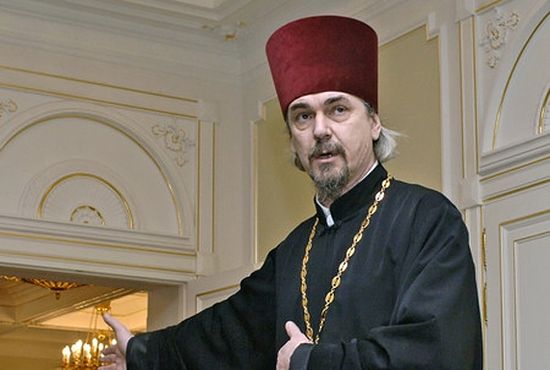 Настоятель домового храма МГУ им. М.В. Ломоносова во имя Святой мученицы Татьяны протоиерей Владимир Вигилянский. Фото с сайта gazeta.ru