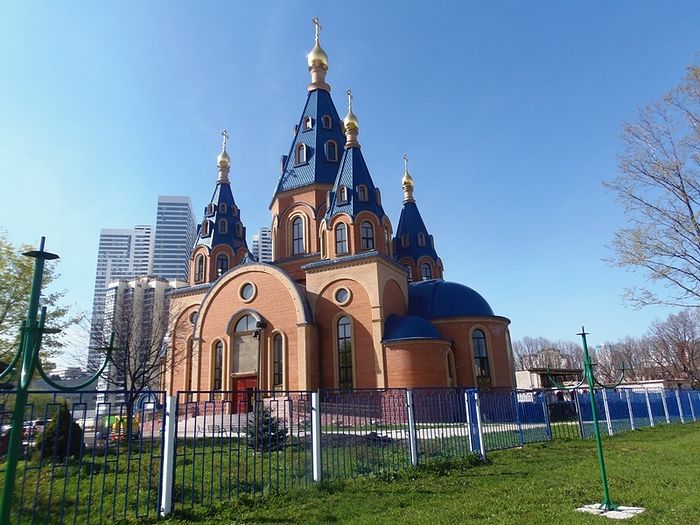 Храм Державной иконы Божьей матери в районе Чертаново Северное