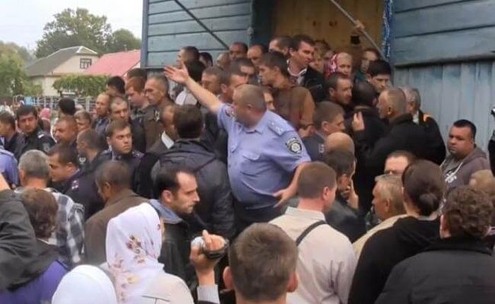 Захват Георгиевского храма в с. Катериновка 21 сентября 2015 г.