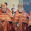 Божественная Литургия в храме Ризоположения
