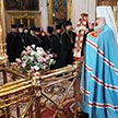 Божественная Литургия в храме Ризоположения