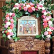 Божественная Литургия в храме Ризоположения