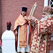 Божественная Литургия в храме Ризоположения