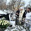 Митрополит Каширский Феогност совершил Божественную Литургию в храме Сошествия Святого Духа на Даниловском кладбище