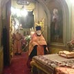 Ночное Богослужение на Пасху в храме Положения Ризы Господней на Донской